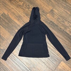Fila Women's Black Hoodie Sweatshirt